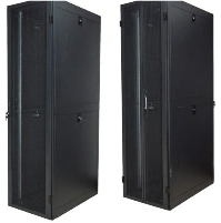 Armoire pour serveur avec porte avant/arrière PERFOREE