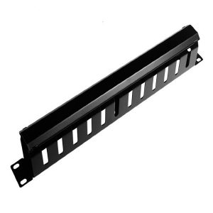 Panneau intercalaire guide cordons 1U 19 Rack, plastic