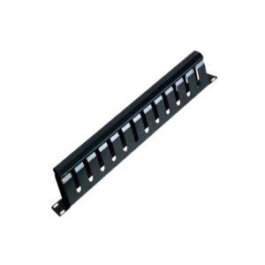 Panneau intercalaire guide cordons 1U 19 Rack, plastic