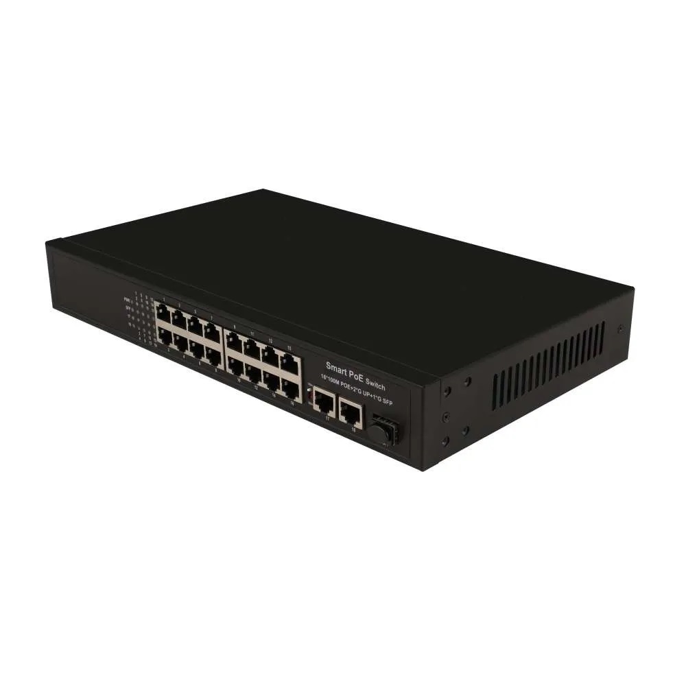 Switch 12 ports rj45 gigabit poe + manageable (033490)